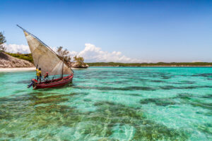 Antsiranana,,Madagascar,,Nov,19:,Traditional,Fishing,Boat,In,The,Emerald