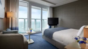 Room at Signiel Busan at Night | Luxury South Korea Holidays | The Ultimate Travel Company