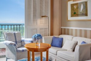 Living Area in a Bedroom at The Shilla Jeju | Luxury South Korea Holidays | The Ultimate Travel Company