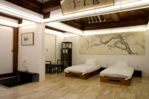 Bedroom at Rakkojae Hahoe Hanok Hotel, Andong | Luxury South Korea Holidays | The Ultimate Travel Company