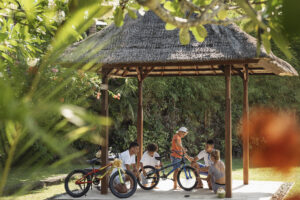 Build A Bike activity at Four Seasons Resort Bali at Jimbaran Bay