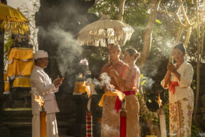 Fire Blessing Experience at Four Seasons Resort Bali at Jimbaran Bay
