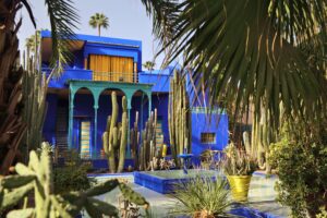 Historic,Majorelle,Gardens,(le,Jardin,Majorelle),In,Marrakech,,Morocco.