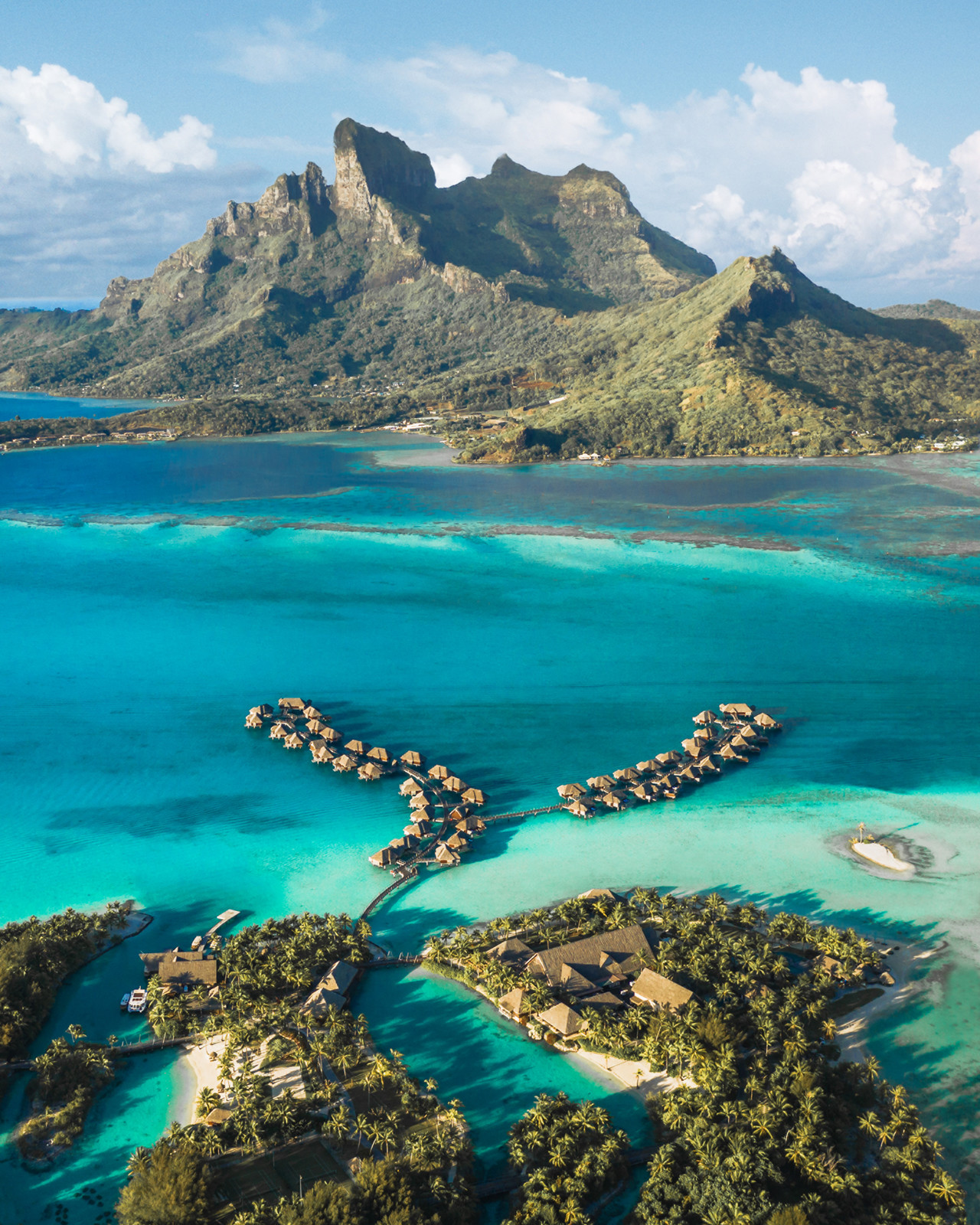 Four Seasons Bora Bora Aerial
