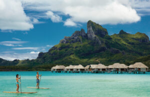 Four Seasons Bora Bora Paddleboard