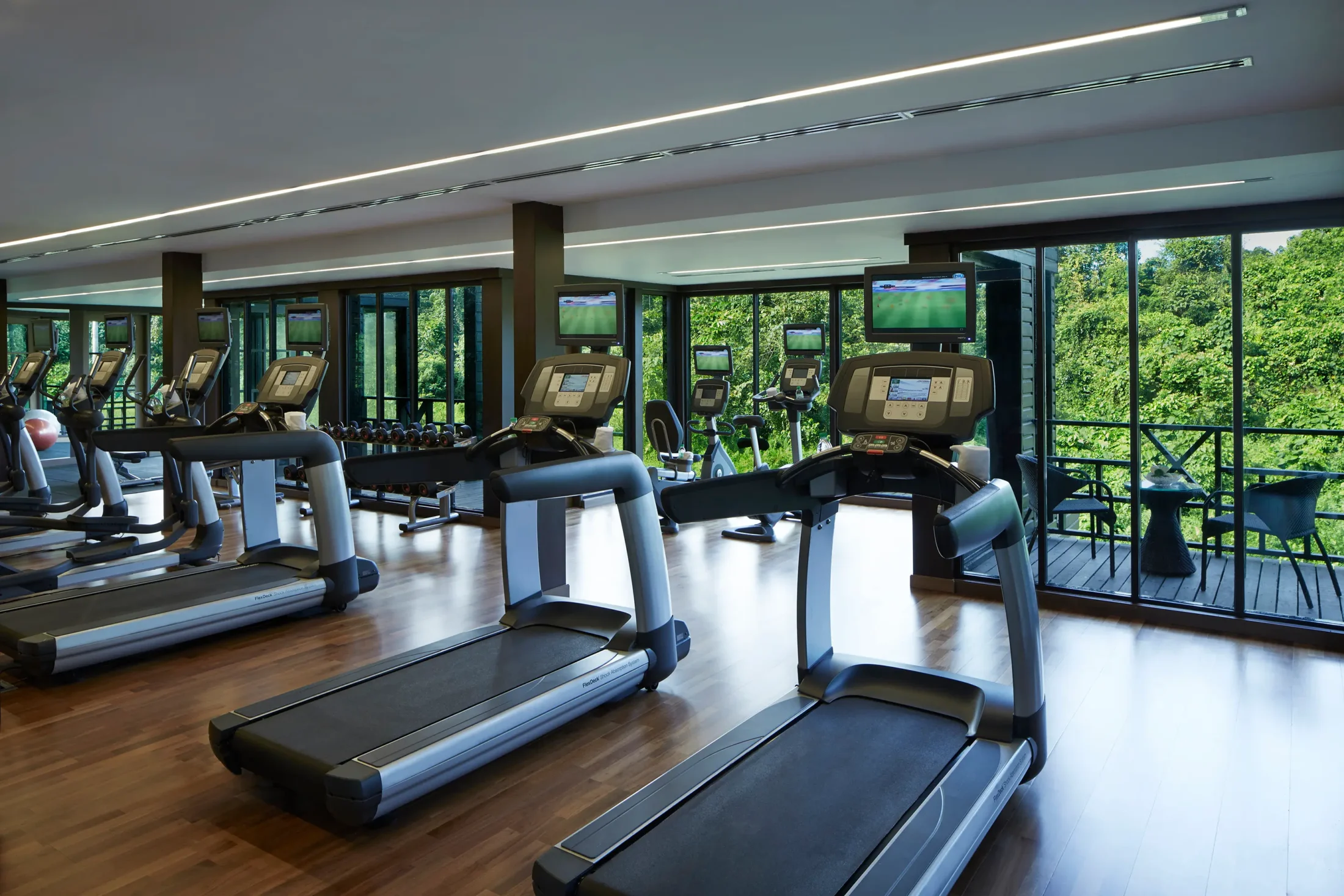 Gym at Mulu Marriott Resort & Spa | Tailor-Made Luxury Borneo Holidays 2025, 2026 & 2027 | The Ultimate Travel Company