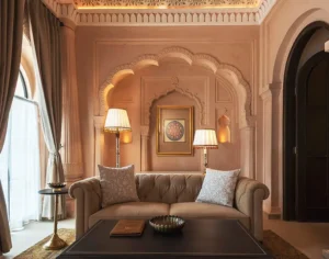 Luxury Palace Suite at The Oberoi Rajgarh Palace, Khajuraho Luxury Hotel | Tailor-Made Khajuraho Holidays 2025, 2026 & 2027 | The Ultimate Travel Company
